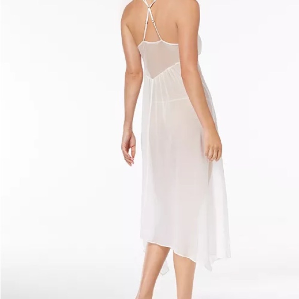 Linea Donatella Keepsake Lace-Trim Chemise Nightgown NWT - Picture 2 of 5